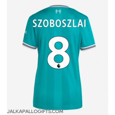 Liverpool Dominik Szoboszlai #8 Kolmaspaita Naiset 2025-26 Lyhythihainen Liverpool Dominik Szoboszlai #8 Kolmaspaita Naiset 2025-26 Lyhythihainen